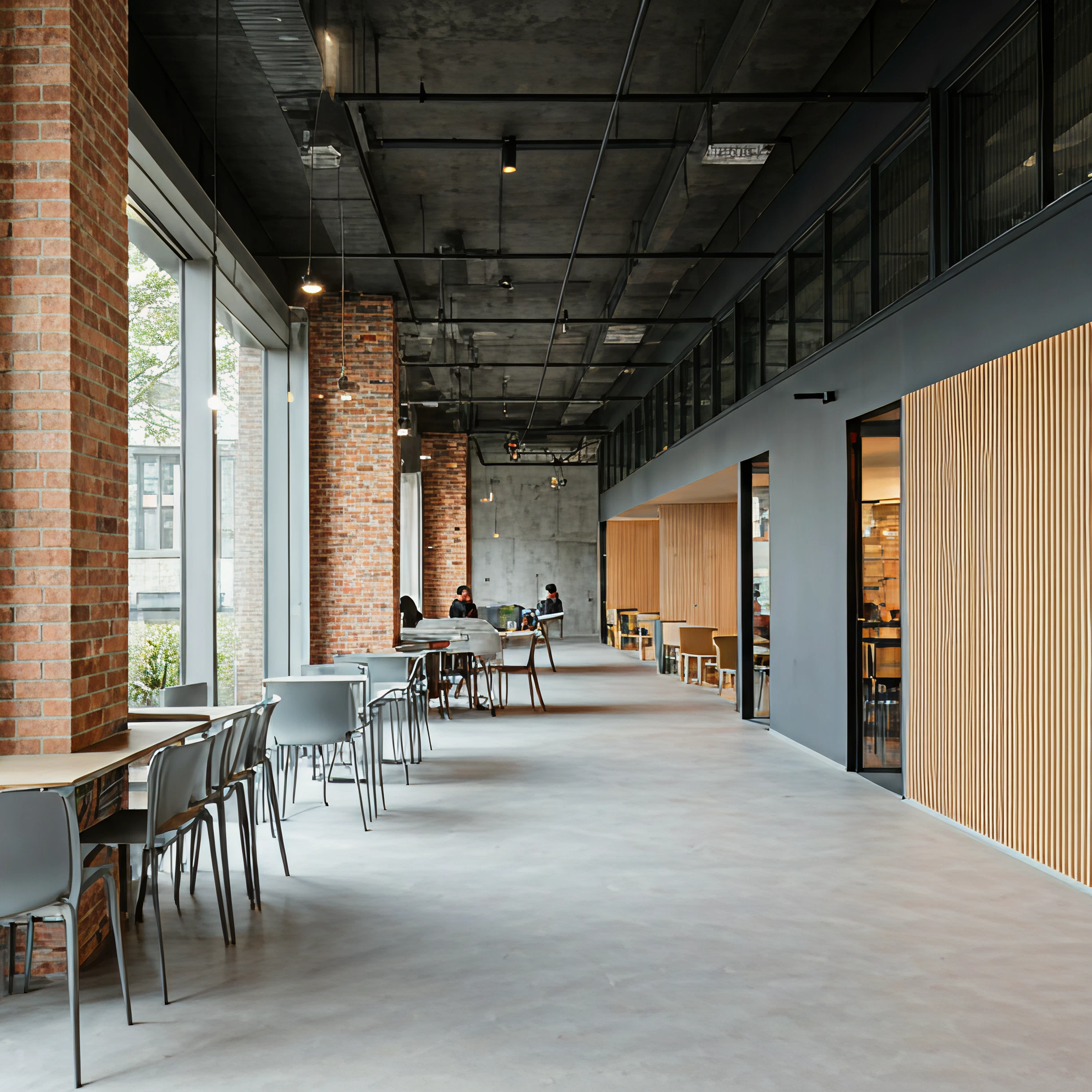 Modern study space